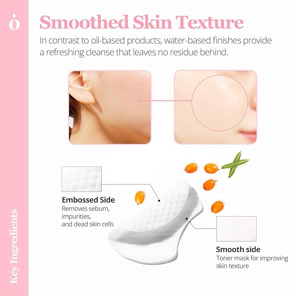 ONGREDIENTS PORE CLEANSING PADS, EXFOLIATING FACE WIPES, MAKEUP REMOVER WIPES FOR FACE, PORE REDUCING, EXFOLIATING, KOREAN CLEANSING PAD SHEETS, KOREAN SKIN CARE (60 PADS)