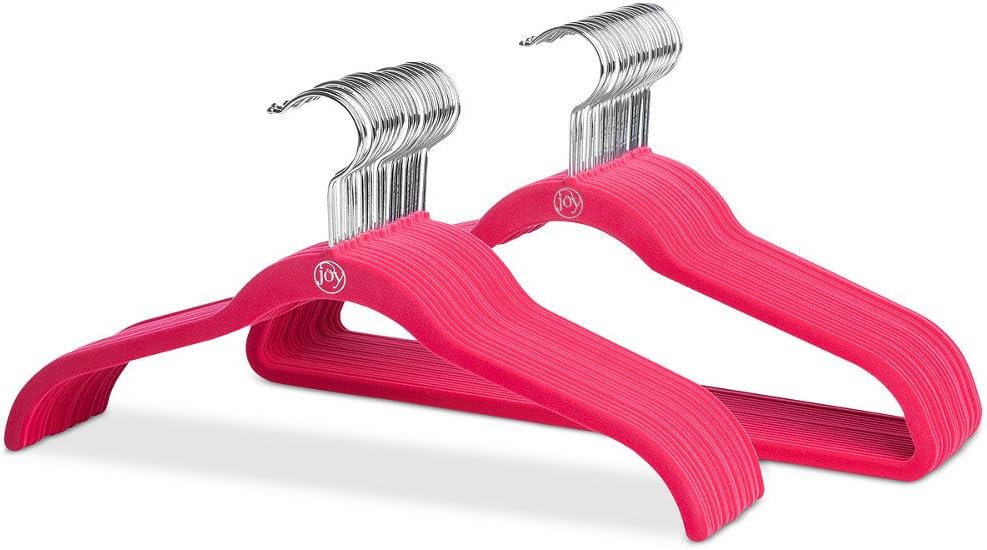 Joy Mangano 40-Pc. Huggable Hanger Set - Fuchsia