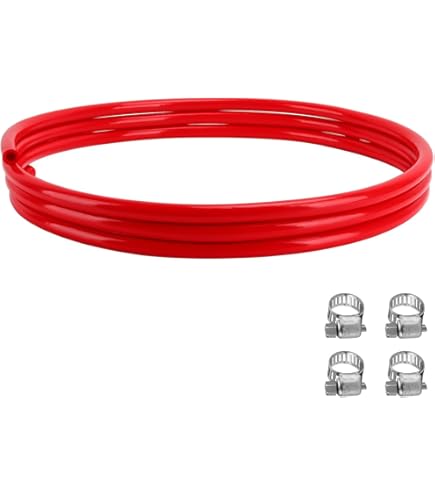LitKiwi 3ft Draft Beer Line Kit - Clear Vinyl Tubing 5/16ID With Stainless Steel Fittings For Kegerators - View #4