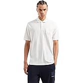 Armani Exchange Mens Limited Edition a Line Logo Stretch Cotton Polo