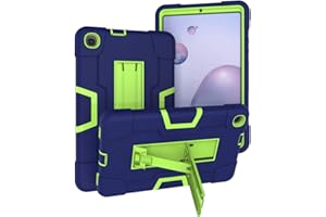 Jaorty 3 in 1 Hybrid [Soft&Hard] Heavy Duty Rugged Stand Cover Shockproof Anti-Slip Anti-Scratch Full-Body Protective Cases f