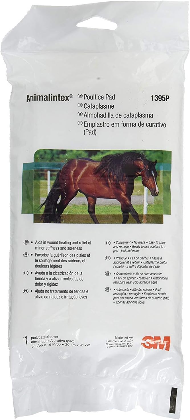 3M Animalintex Pad 8"X16" (5)