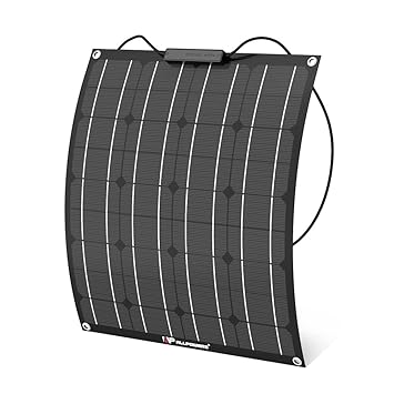ALLPOWERS 50W 18V 12V Panel Solar Modulo Solar (con la Capa de ...