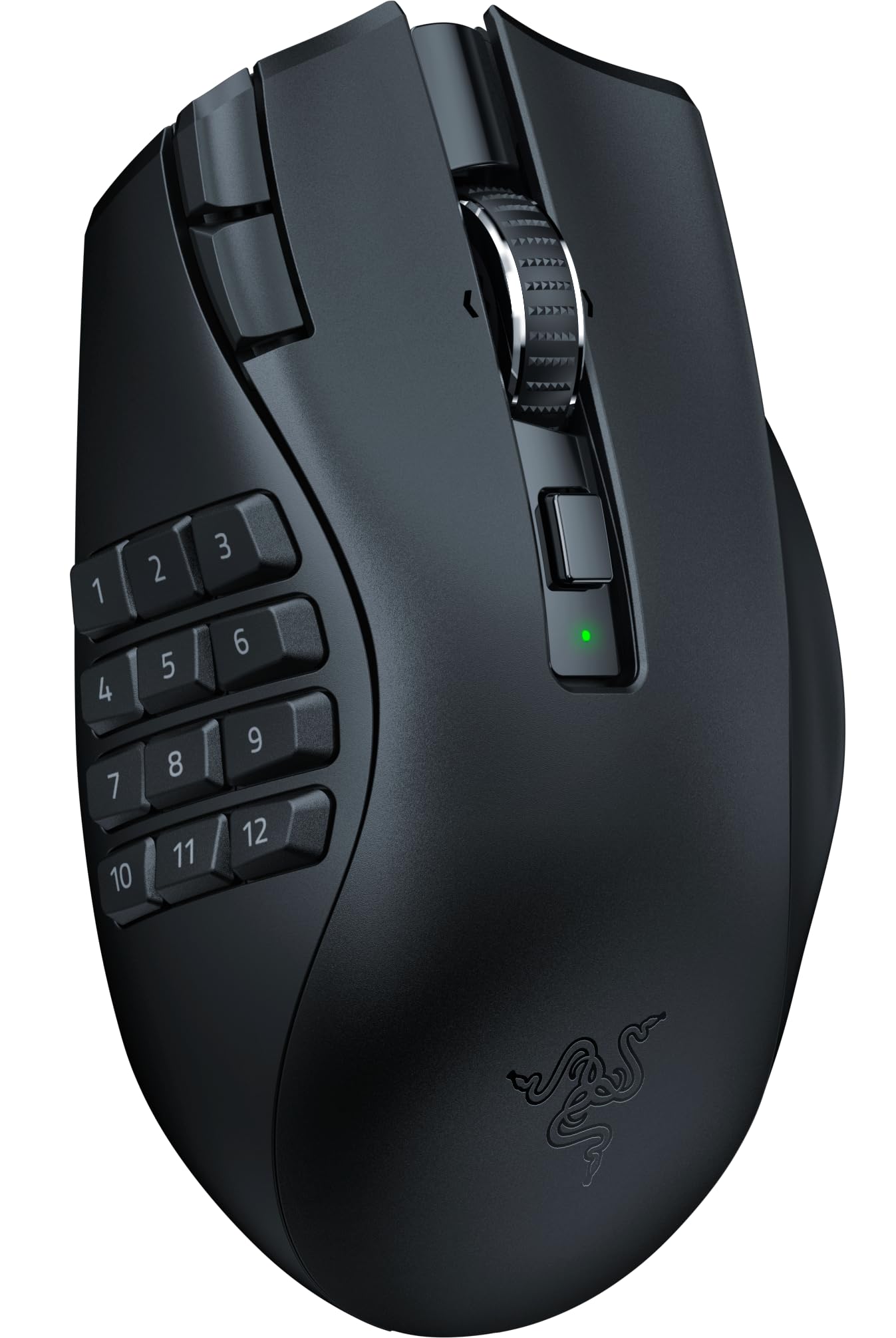 Razer(レイザー) Naga V2 HyperSpeed MMOに最適な多ボタンのワイヤレスゲーミングマウス プログラム可能な19ボタン フリースピンまたはタクタイルスクロールホイール HyperSpeed Wireless Bluetooth Focus Pro 30K オプティカルセンサー ナーガ ブイツー ハイパースピード 【日本正規代理店保証品】商品画像