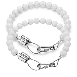 FUNNANS Adjust Length Flag Pole Beaded Retainer