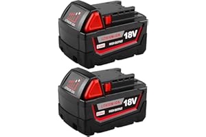 18V 9Ah Battery Replacement for M-18 48-11-1890 XC9.0Ah, 48-11-1880 XC8.0Ah, 48-11-1865, 48-11-1860 XC6.0Ah - Compatible with
