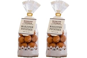 Hermann the German Marzipan Potatoes Imported Confections - 5.29 Ounce Bag / 150 grams (Pack of 2)