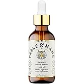 Fable and Mane MahaMane Smooth & Shine Hair Serum - Protective Oil Treatment for Dry, Damaged Hair. 1.8FL oz