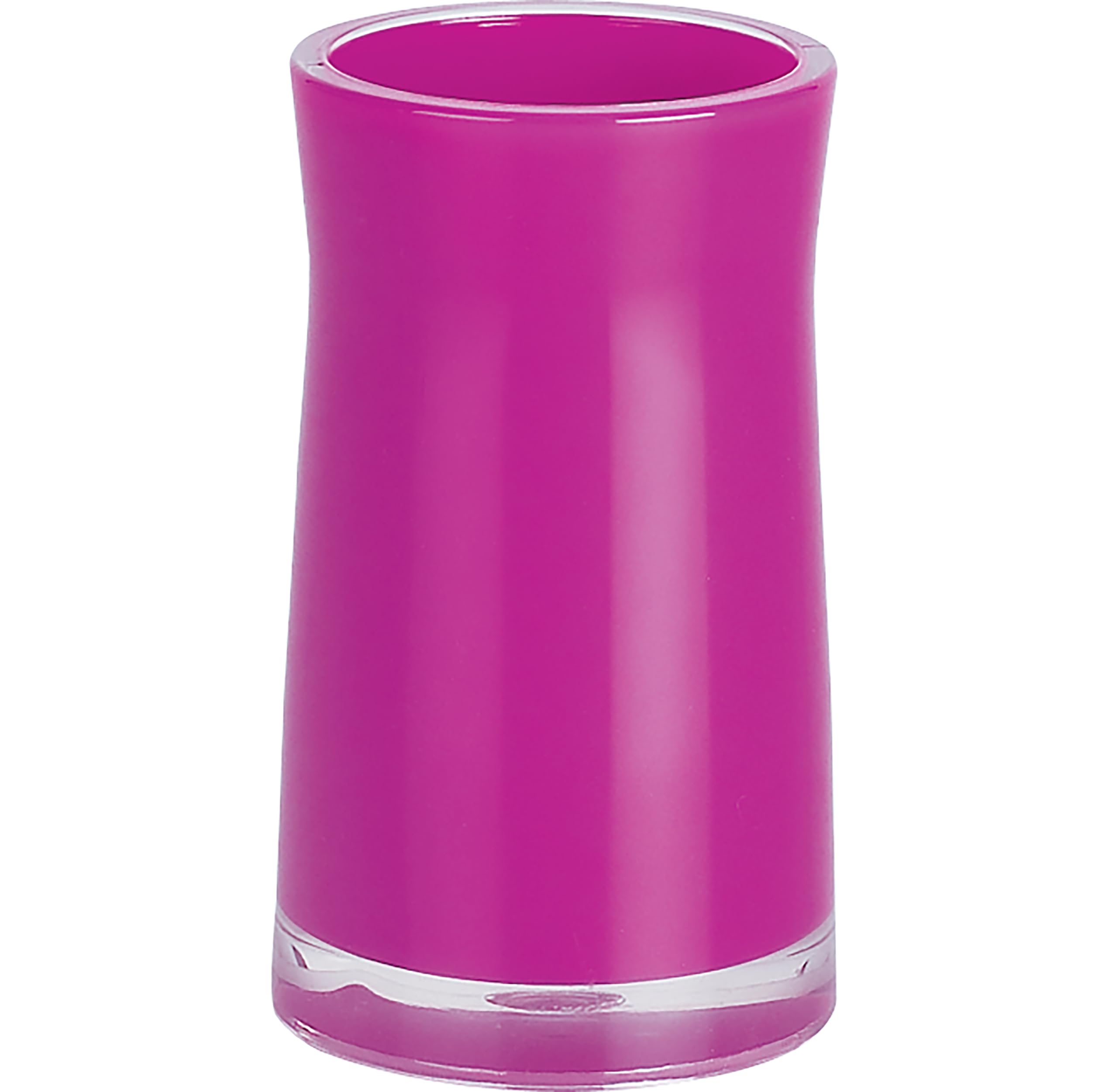 Spirella Sydney Acryl Tooth Mug, Dark Pink