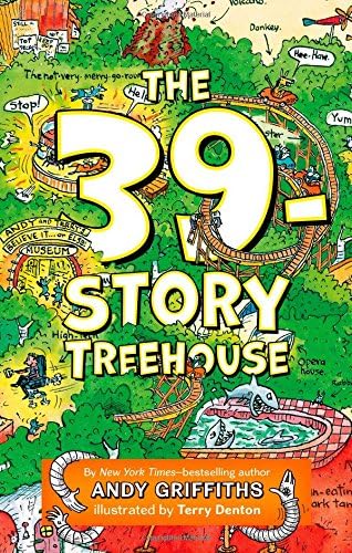 The 39-Story Treehouse: Mean Machines & Mad Professors! (The Treehouse Books)