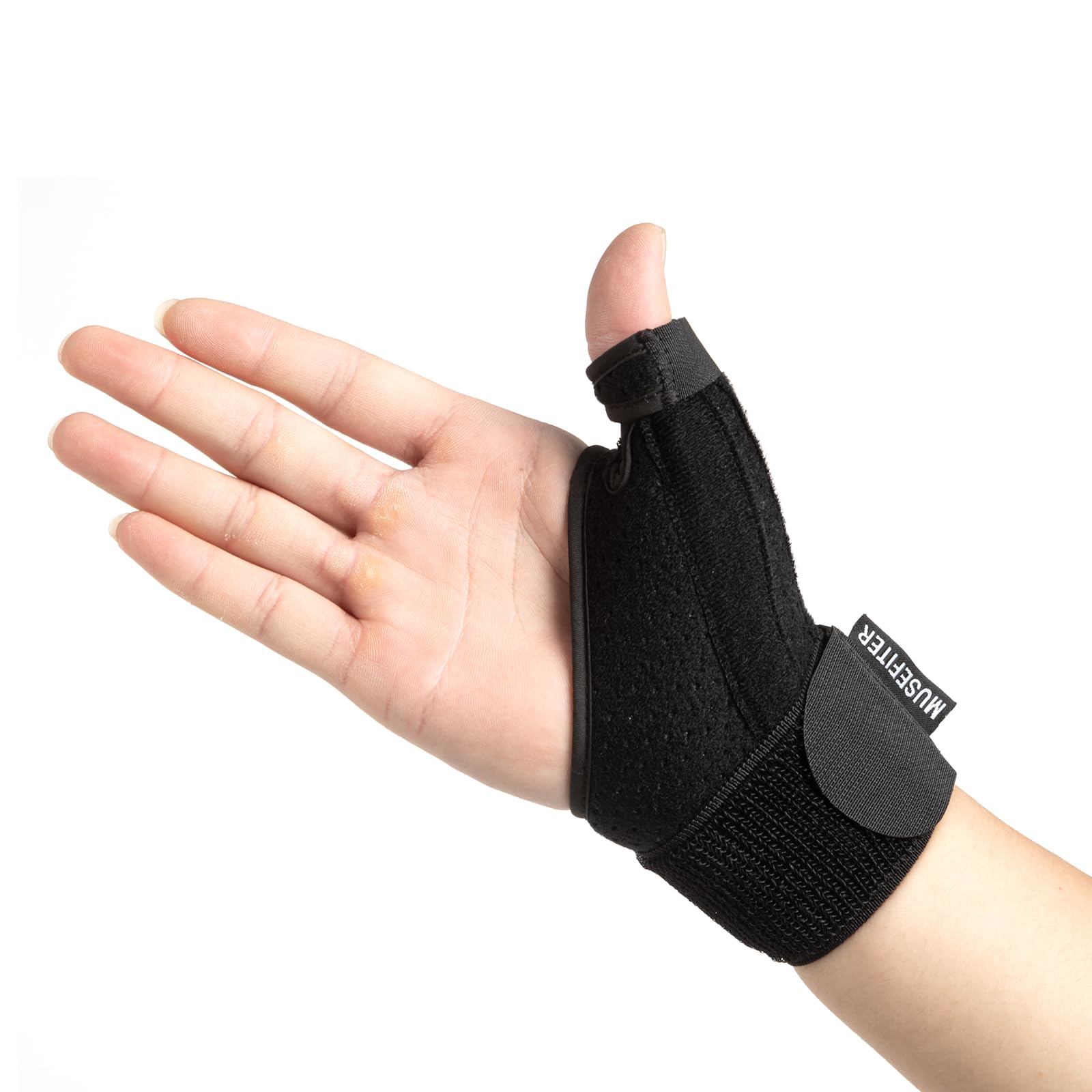MUSEFITER Reversible Thumb and Wrist Stabiliser Splint (Upgraded Version) for BlackBerry Thumb Pain Relief Arthritis Tendonitis Spread Carpal Tunnel Strong Lightweight