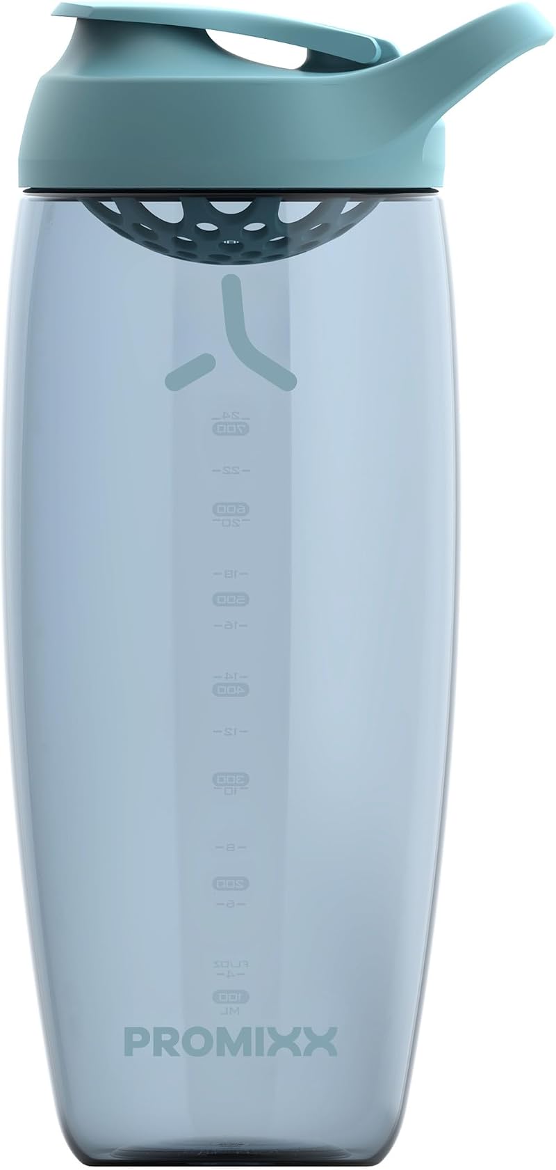 Promixx Pursuit Protein Shaker Bottle 950ml Ocean Calm Blue