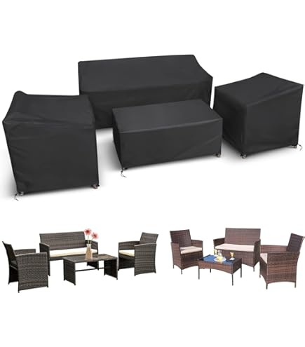 Patio Furniture Set Covers Outdoor Conversation Set Botswana