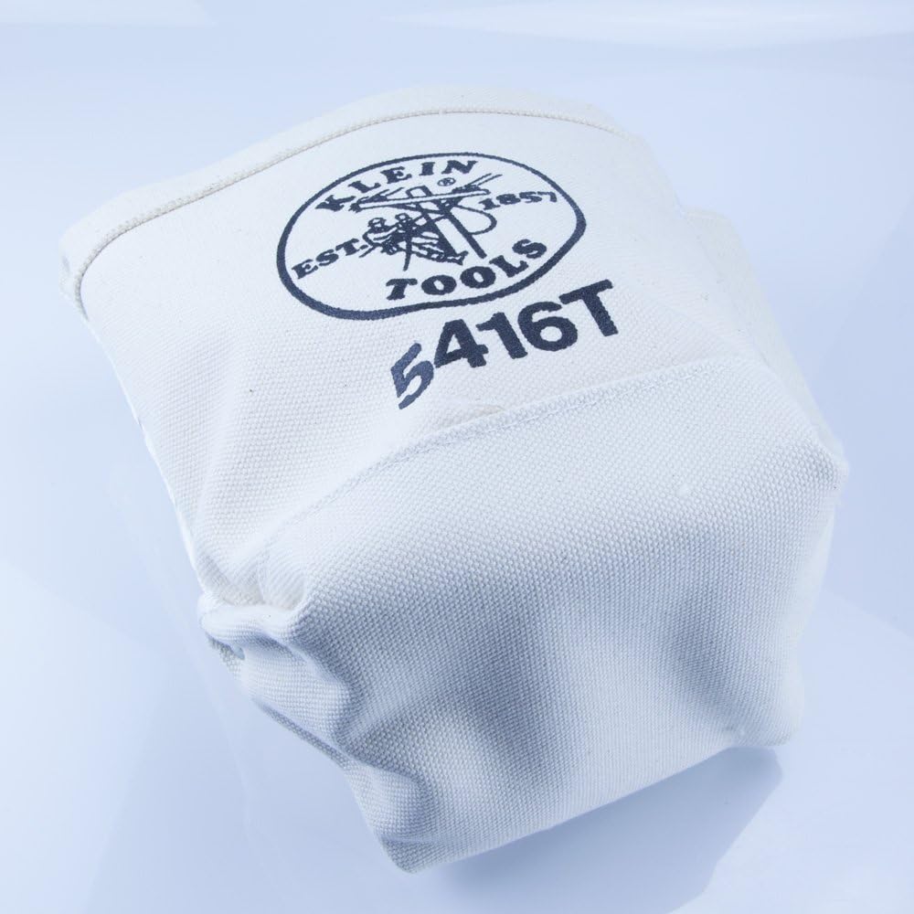 Klein Tools 5416T Tool Bag, Bull-Pin and Bolt Pouch, No. 4 Canvas with Tunnel Connection, 5 x 10 x 9-Inch - - 