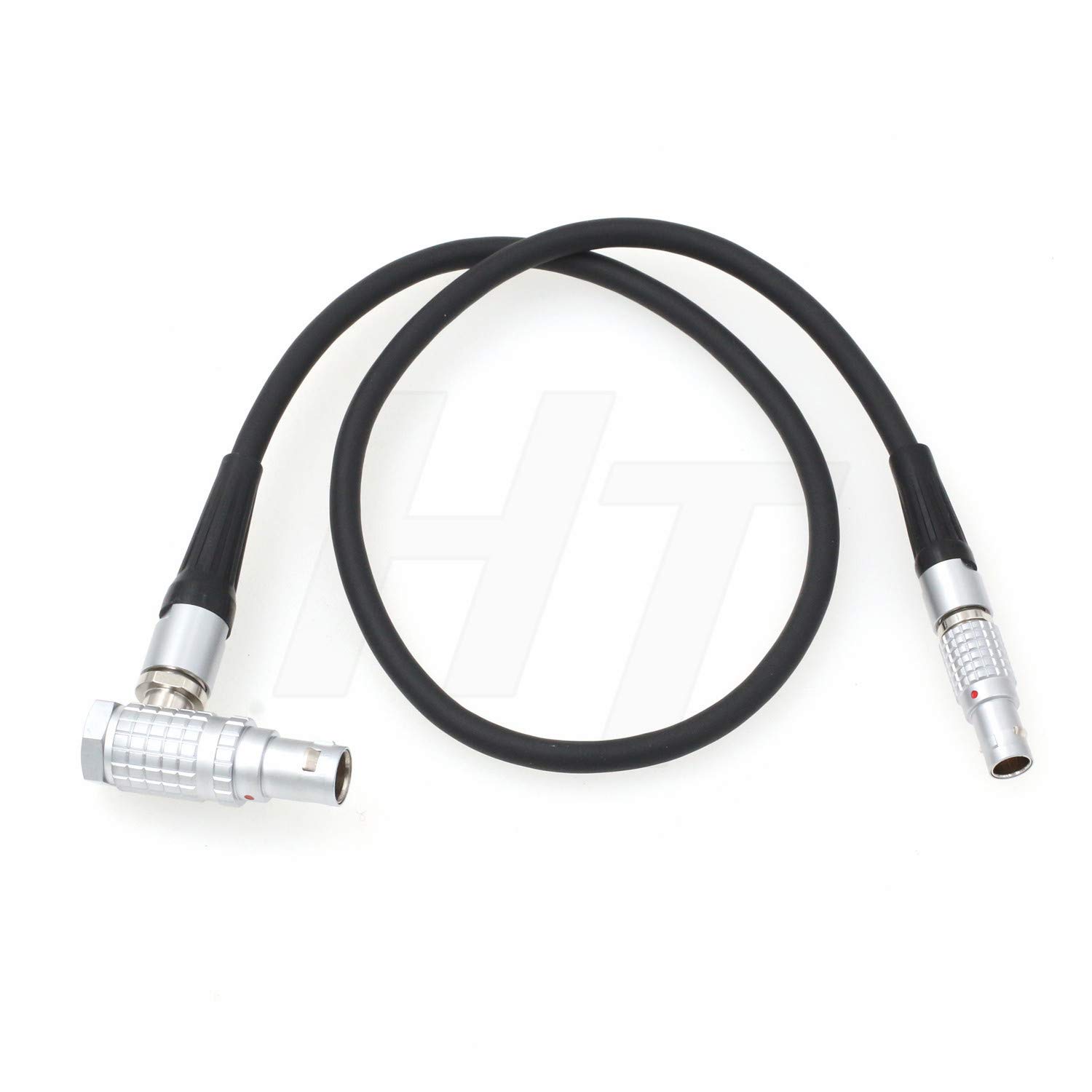 HangTon Power Cable Right Angle 6 Pin to 7 Pin for Tilta Nucleus-M Motor on DJI Ronin 2 Gimbal (Right Angle for Ronin 2) — image 1