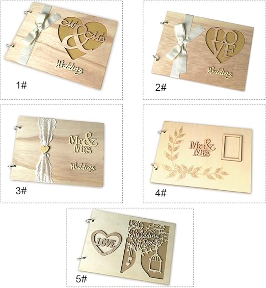 Amazon Co Jp 芳名帳 ゲストブック 結婚式 受付 名前のみ Diy 手作り 木製 シンプル ウェルカムスペース 記名帳 結婚式 披露宴 署名 取り外し 小物 二次会 ホーム キッチン