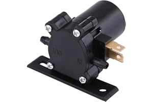 Anauto 12V Universal Windscreen Wiper Washer Pump Motor SI-A0050 for Car, Van, Bus, Truck