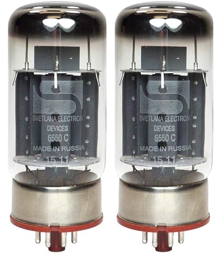 Amazon.com: Pair of Tung-Sol 6550 New Production Power Vacuum Tube