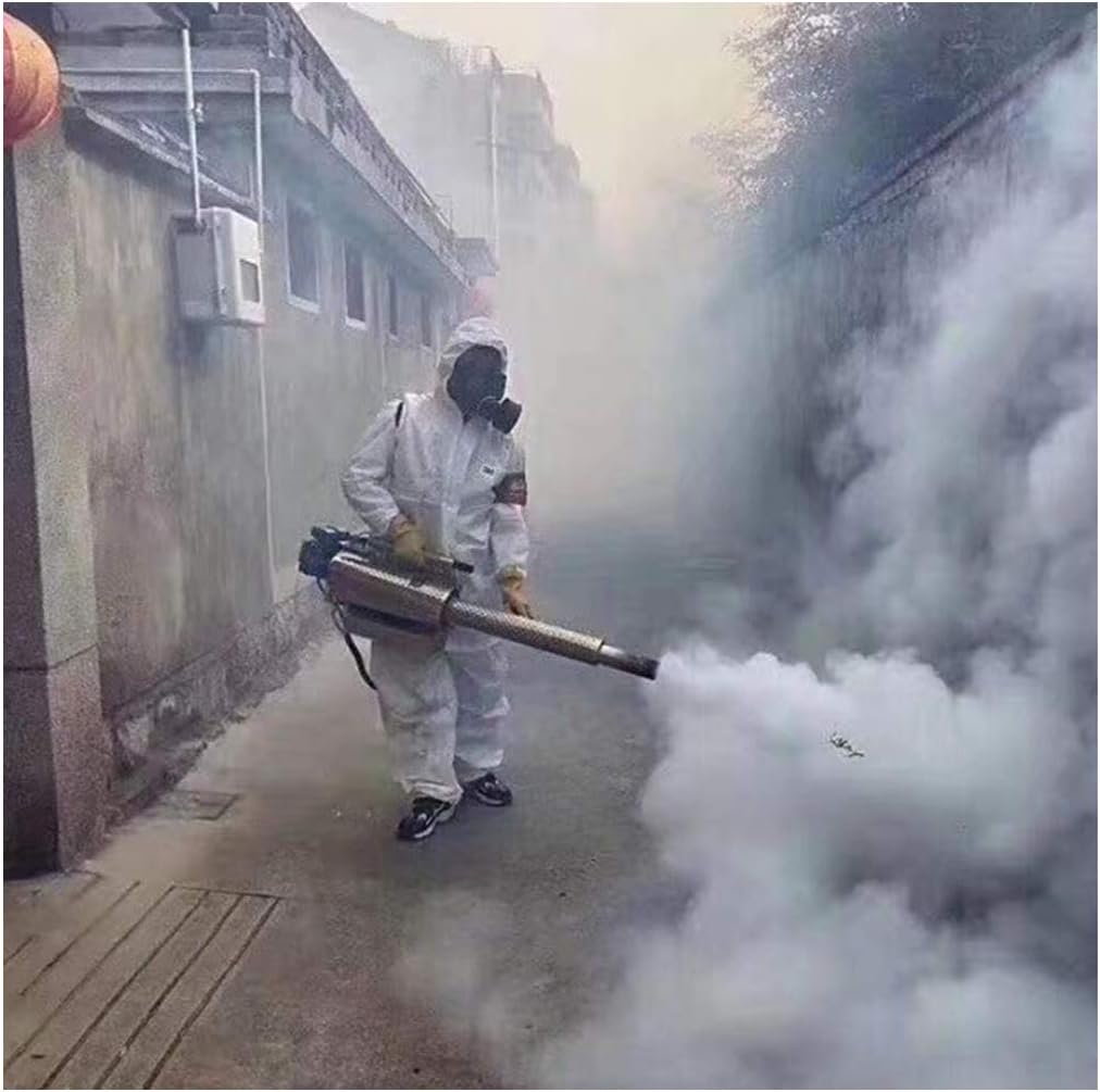 HAHALE Portable Thermal Fogger Mist Machine ULV Mini Sprayer Disinfection Fogging Nebulizer Term for Pest Misty Machine Fuel Engine for Orchard Garden