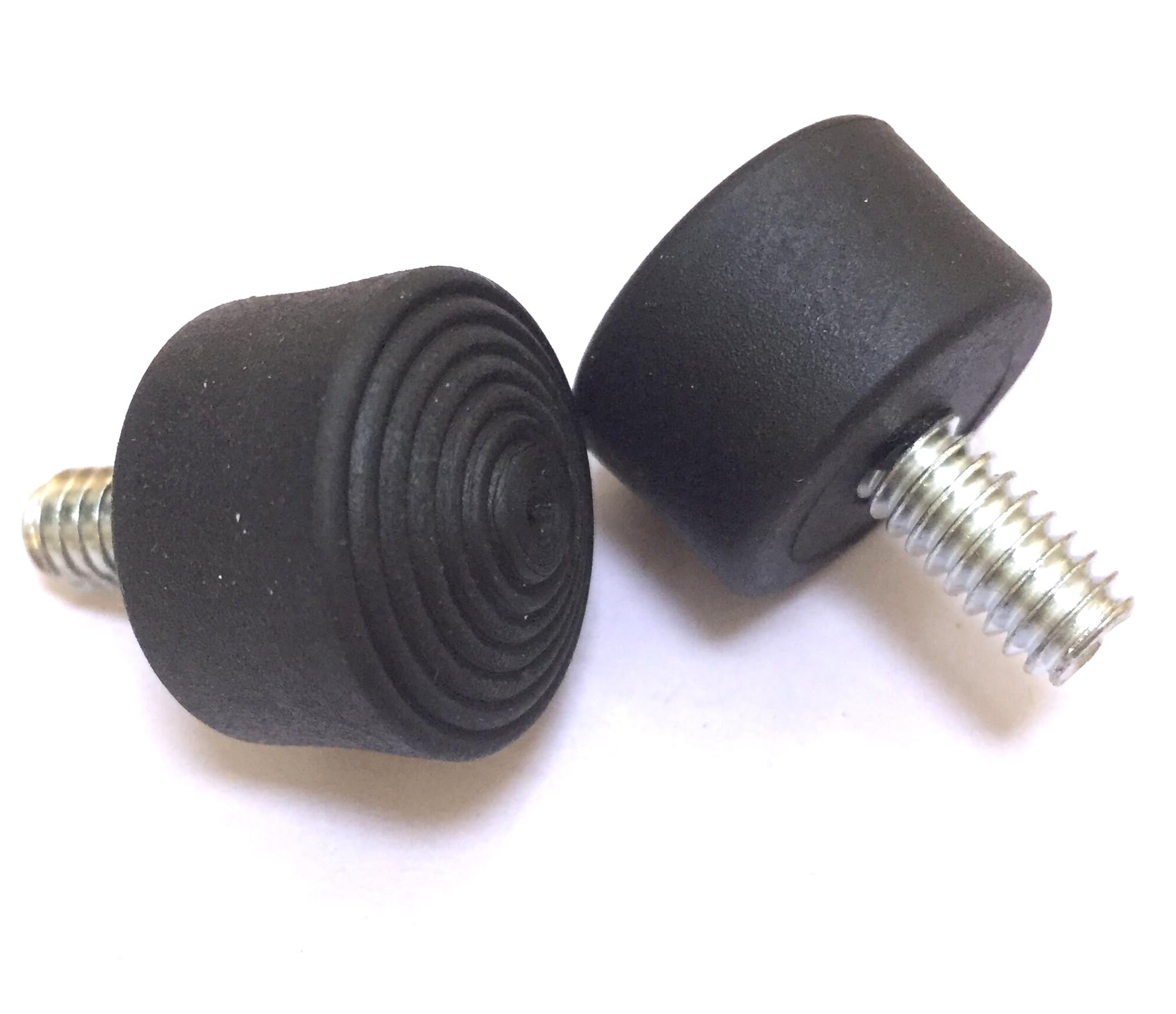 2x Height 33mm 1/4 Anti-Skid Video Camera Tripod Leg Screws Standard Connector Plastic Foot Pad Mat Support Holder Monopod Bracket Foot Connect-ion Adapter Digital Photograph-y Parts Accessories