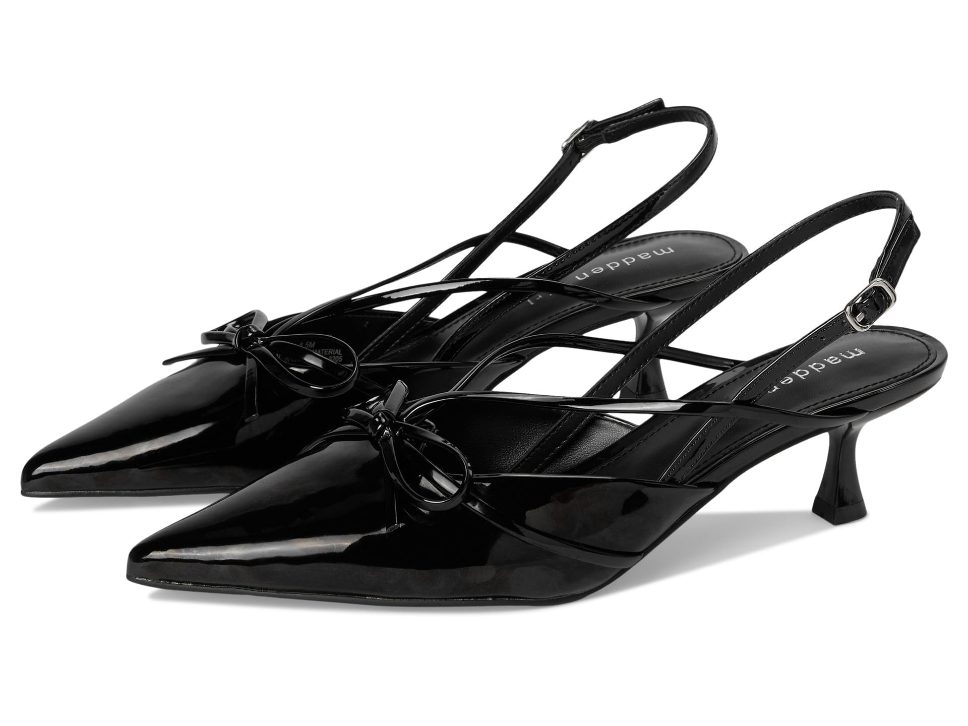 Madden Girl Women's Viixen Sling-Back Kitten Heel, Tortoise, 9