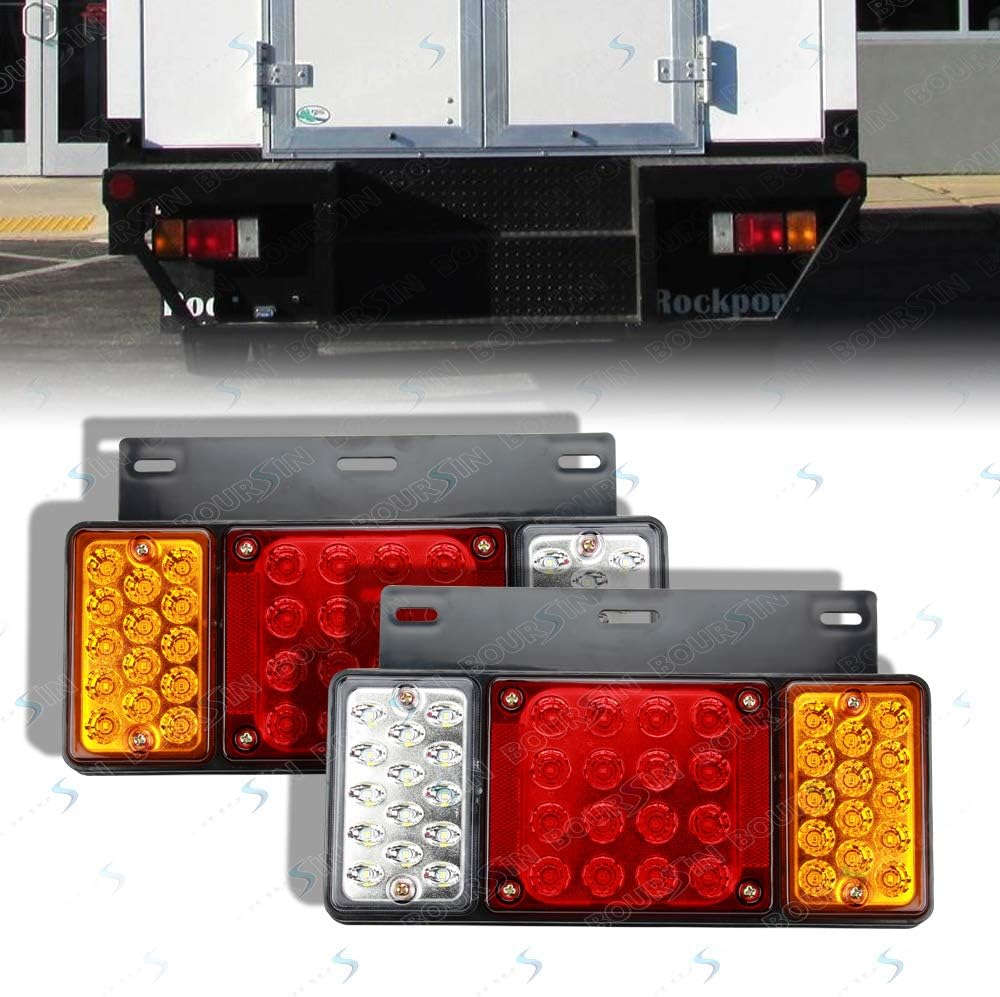 12V 44 LEDs Rear Lamp Tail Lights For GMC W Series Isuzu