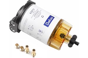 YTDTKJ Marine Fuel Filter, Water Separator 3/8" NPT Port Compatible with Outboard Motor Mercury 35-60494-1, Racor B32013 18-7