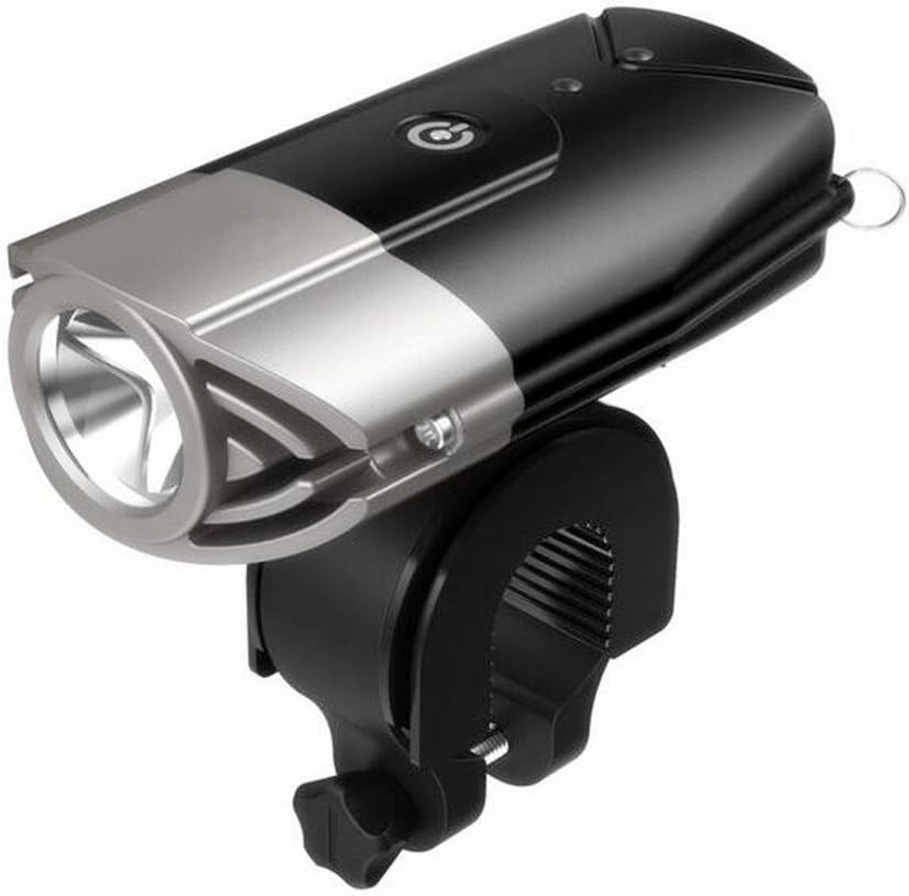 Emwel Rechargeble LED Bike Lights Helmets Lights Waterproof Bicycle Front Lights (Silver)