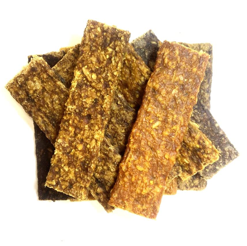 Mixed Meaty Strips 1kg 100% Mixed 100% Natural Soft Dog Chews Treats Hypo-Allergenic Grain Free Gluten Free LOS