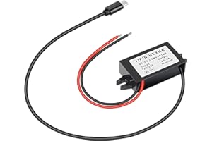 YIPIN HEXHA DC DC12V-24V to 5V 3A Micro USB Buck Converter Module Step Down Power Adapter