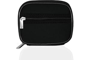 Serfeymi Weekly Travel Pill Organizer Pill Case for Purse with Removable 7 Day Pill Box, Fashionable Travel Medicine Organizer Pill Container for Medicine, Vitamin, Supplement - Black 01