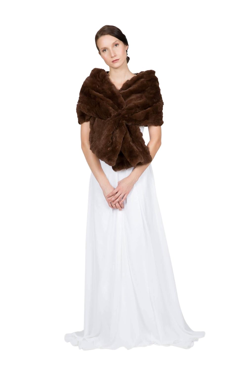 fur wrap stole