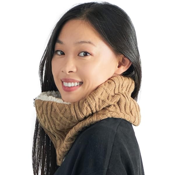 Amazon.com: Mrotrida Knitted Collar Scarves for Women Detachable