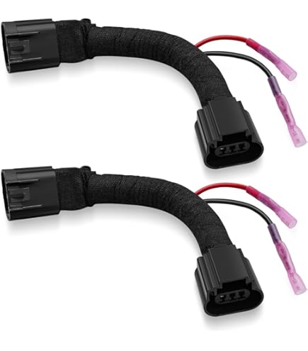 AUTO KING-US Front Fog Light Wiring Harness Plug For Chevrolet Camaro (2010-2013) – Direct Replacement 92243262