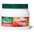 L'OREAL TECHNIQUE Nature's Therapy Mega Moisture Crème - Conditioning and Detangling Hair Cream, Softens and Adds Shine With Botanical Extracts, For All Hair Types, 16 Oz