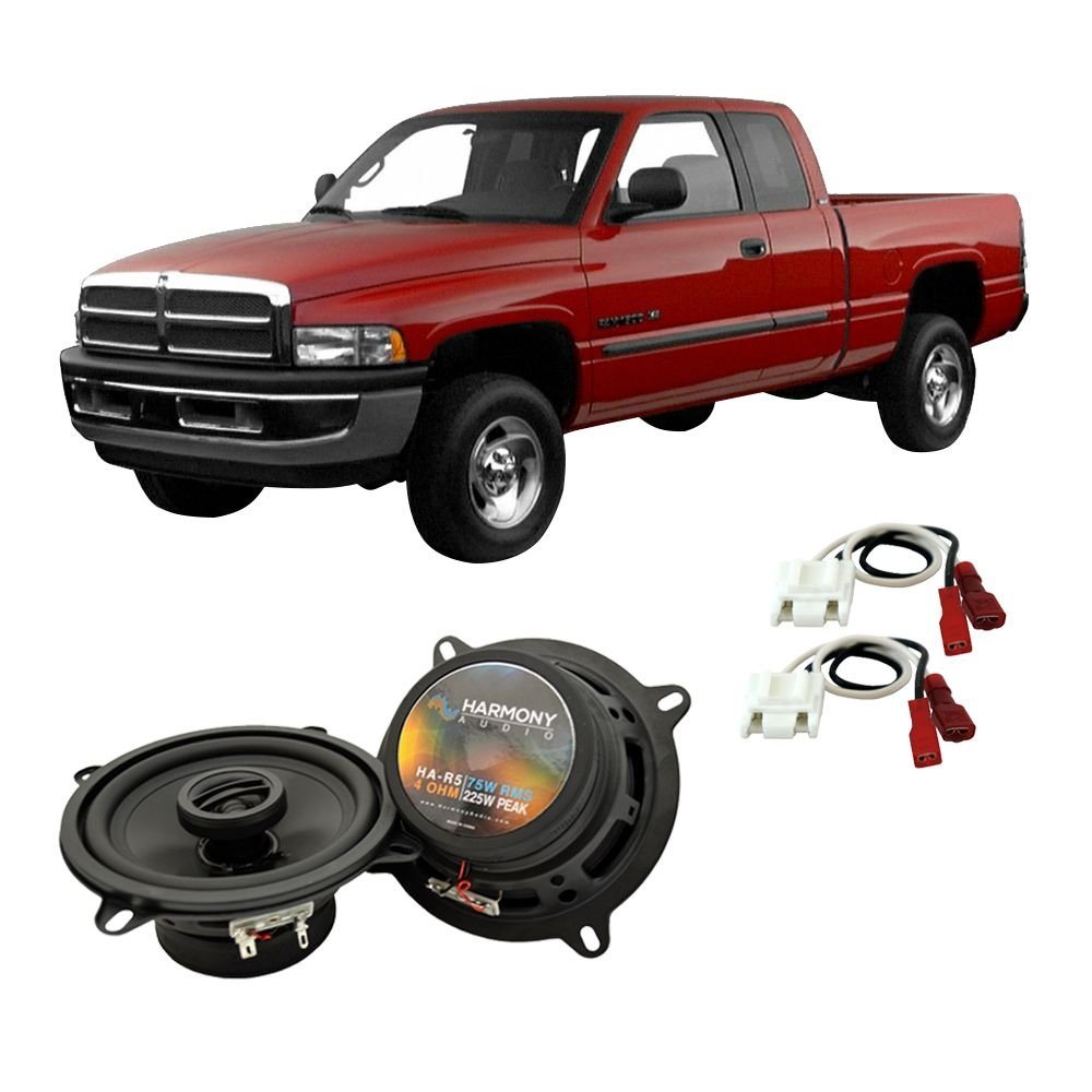 Dodge Ram 1500 Speakers Size
