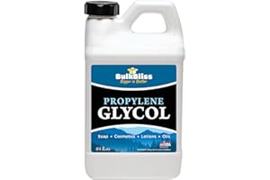 BULKBLISS Bulk Bliss Propylene Glycol Food Grade Half Gallon - USP Grade for Skin, Cosmetics, Humidors, Snow Globes (64 oz)