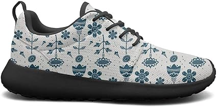 floral gym shoes