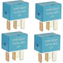 パーツ YUKKURI RELAY 2 Amazon.com: JZGRDN 2PK 4 PIN AC Relay 90080-87026 90987