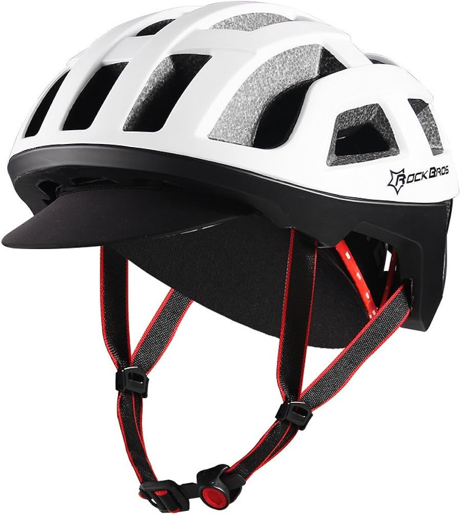 ROCKBROS Men's Cycling Cap Breathable Sun Proof Helmet Liner Hat Black : Clothing
