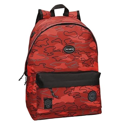 Movom Camu Rucksack, 42 cm, 22.05 liters, Rot (Rojo)