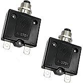 2PCS 5140000-19 Circuit Breaker Compatible with Dewalt DW733 DW734 DW735 DW735, Planer Circuit Breaker Replacement Parts for 