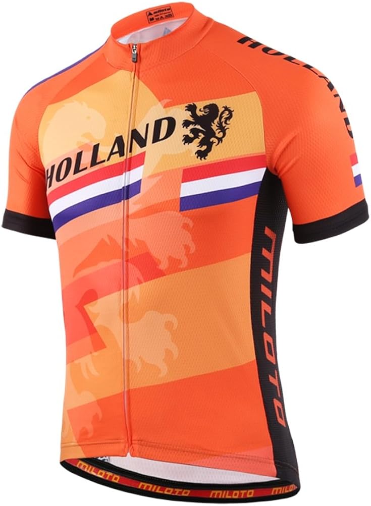 Uriah Men's Cycling Jersey Short Sleeve Reflective