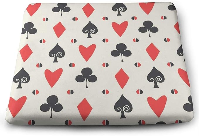 Cojín cuadrado sólido con diseño de tréboles, color rosa y verde, para