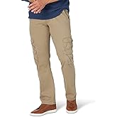 Wrangler Authentics Mens Premium Relaxed Fit Straight Leg Cargo Pant (Bennard)
