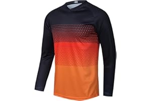 PSPORT Dirt Bike Jersey for Youth, Kids Mountain Bicycle Shirt Long Sleeve Children Downhill Jerseys for Motorcycle Motocross