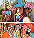 60pcs Luau Photo Booth Props - Hawaiian/Tropical/Tiki/Summer Pool Party Decorations Supplies (Assembly Needed)