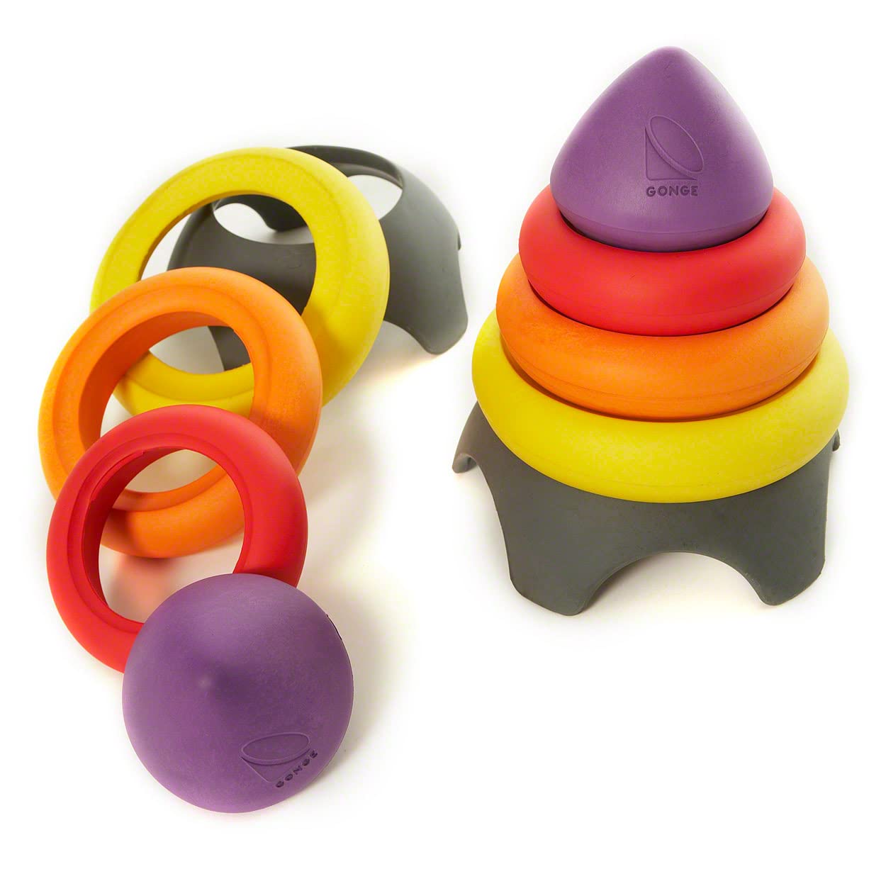 Gonge 2127 Clown's Hat, Multiple, One Set, Different Ring Sizes