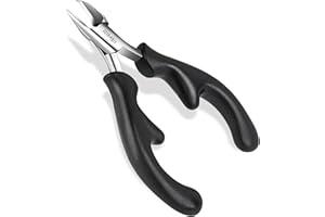 RIMEI Toenail Clippers, Professional Thick & Ingrown Nail Clippers for Men & Seniors, Podiatrist Recommended, Pedicure Clippers Toenail Cutters, Stainless Steel Sharp Curved Blade Grooming Tool