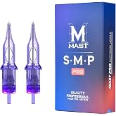 Mast Tattoo Pro SMP 0603RL Tattoo Cartridge Needles | 0.20mm 3 Round Liner for Permanent Makeup &amp; Scalp, 20PCS Anti-Backflow Membrane, Individually Sealed